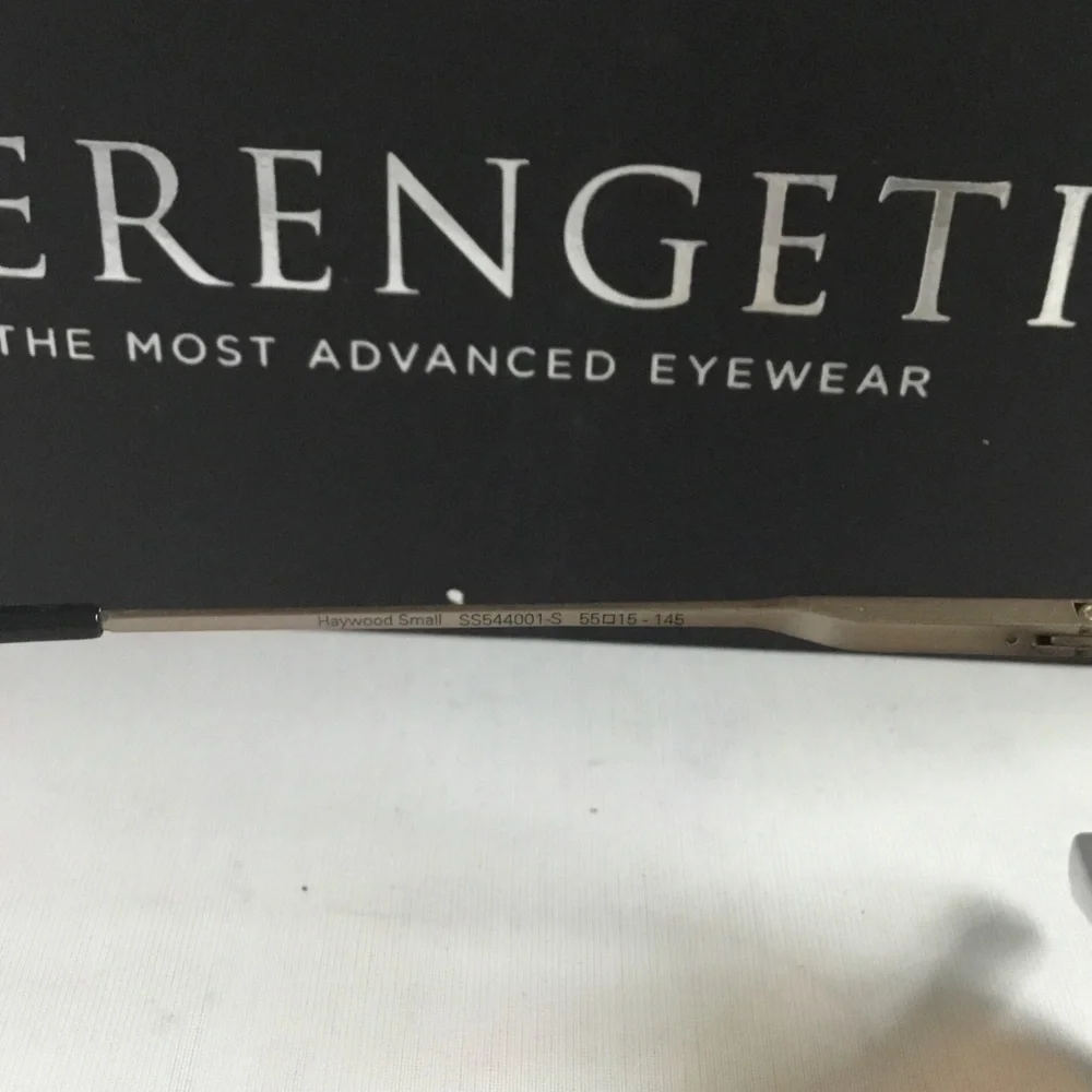 Serengeti Haywood Men Polarized Pilot Style.