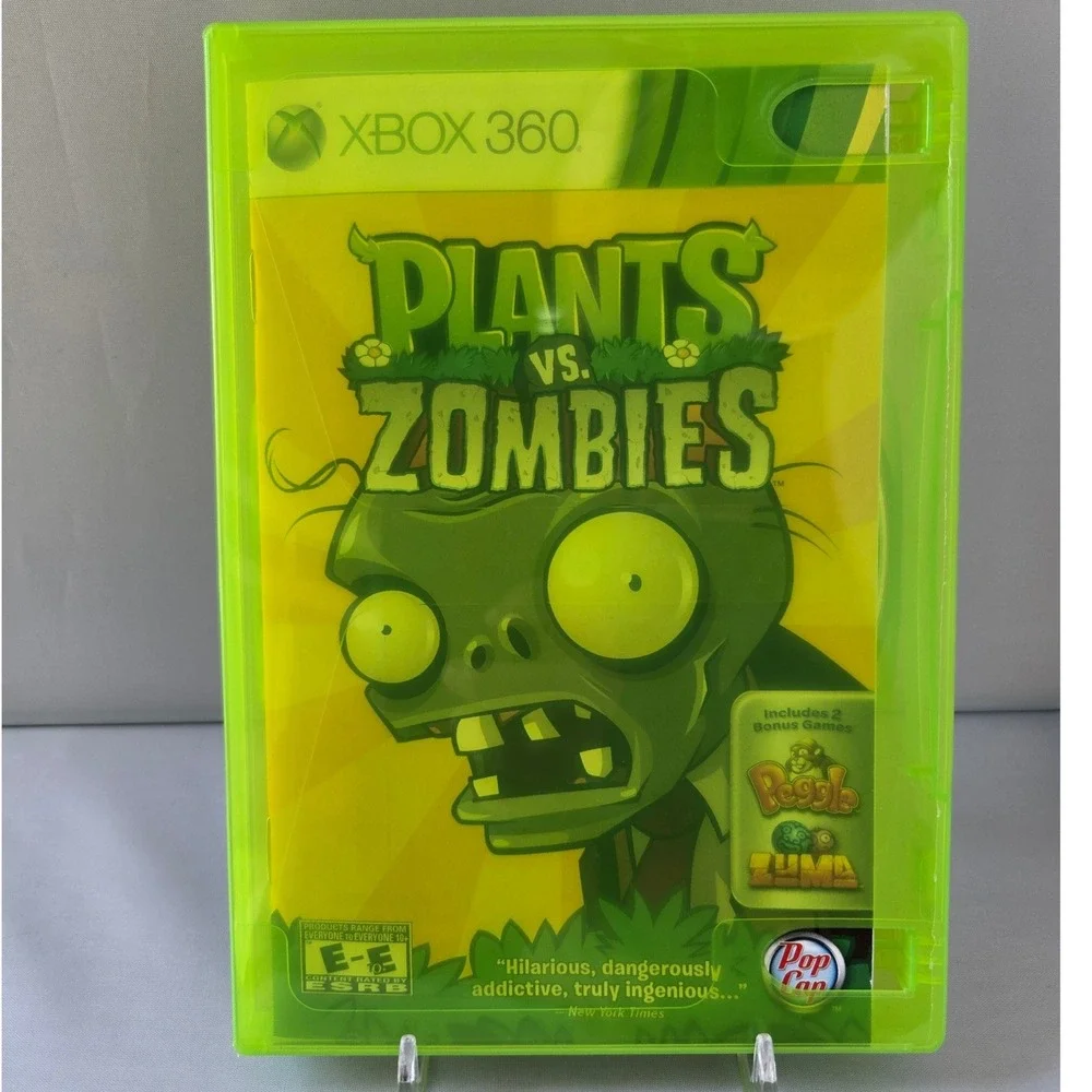 Plants vs. Zombies & Garden Warfare Bundle - Microsoft Xbox 360 2 Games Working‎