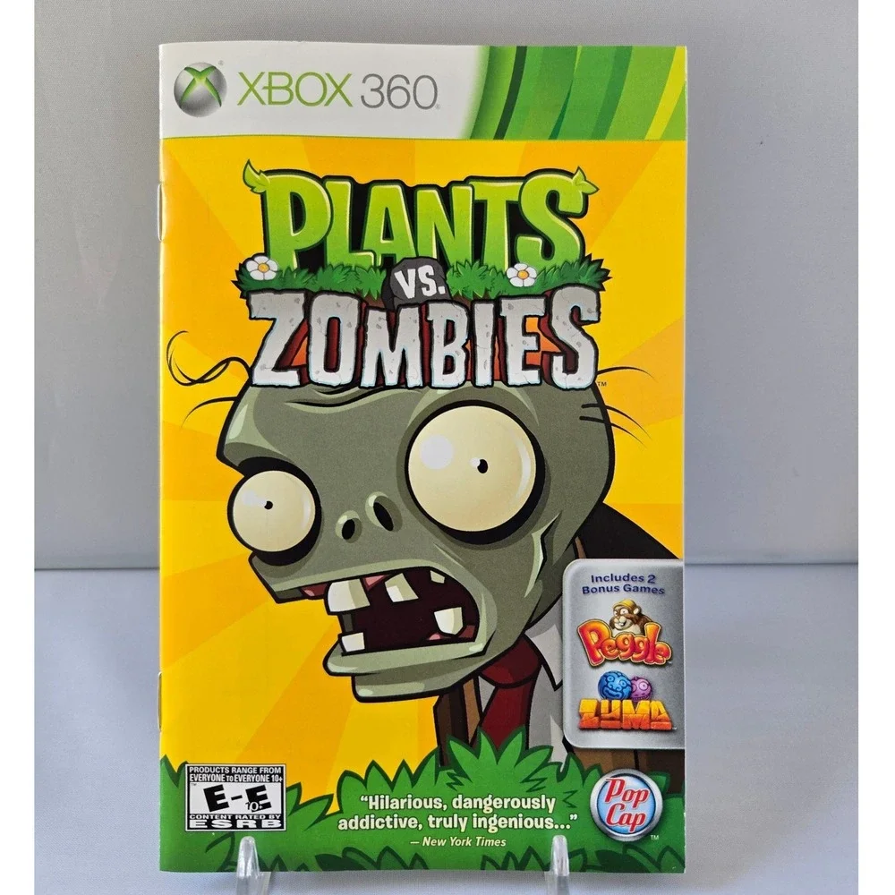 Plants vs. Zombies & Garden Warfare Bundle - Microsoft Xbox 360 2 Games Working‎