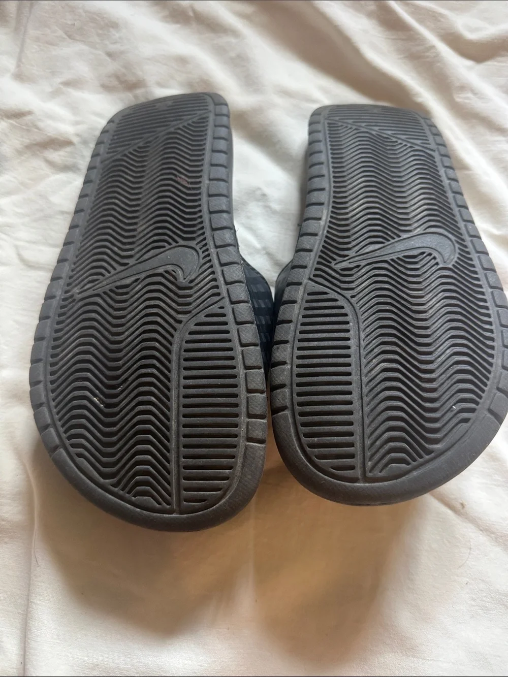 Nike Kids Black Slide Sandals