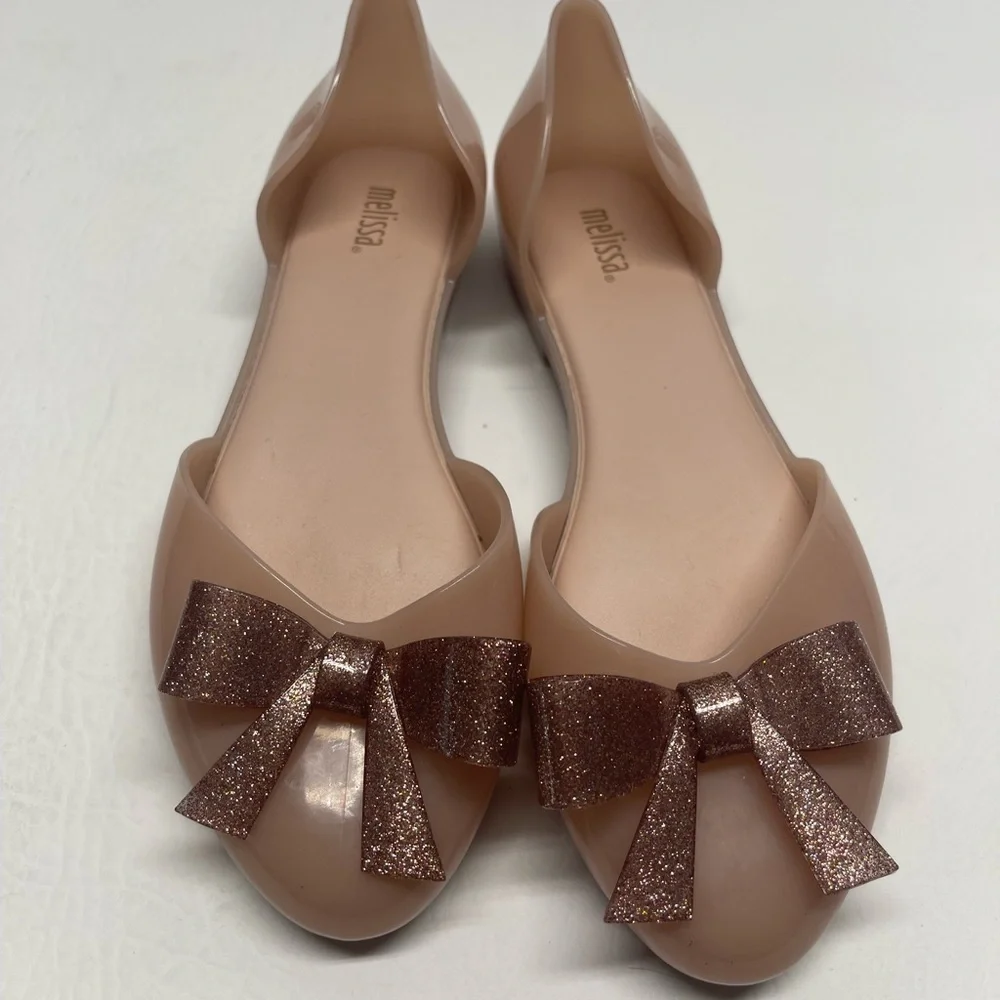 Melissa girls flats shoes size 5