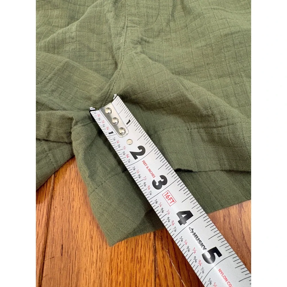 Old Navy Girls XL 14-16 Green Cotton Gauze Pull On Shorts NWT