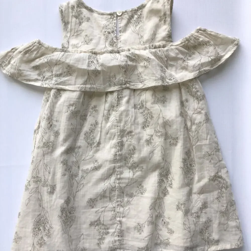 Old Navy Natural Wildflower Print Dress Size 4