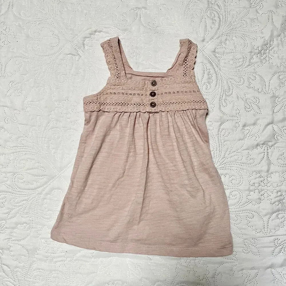 Old Navy Crochet Boho Top Size 5