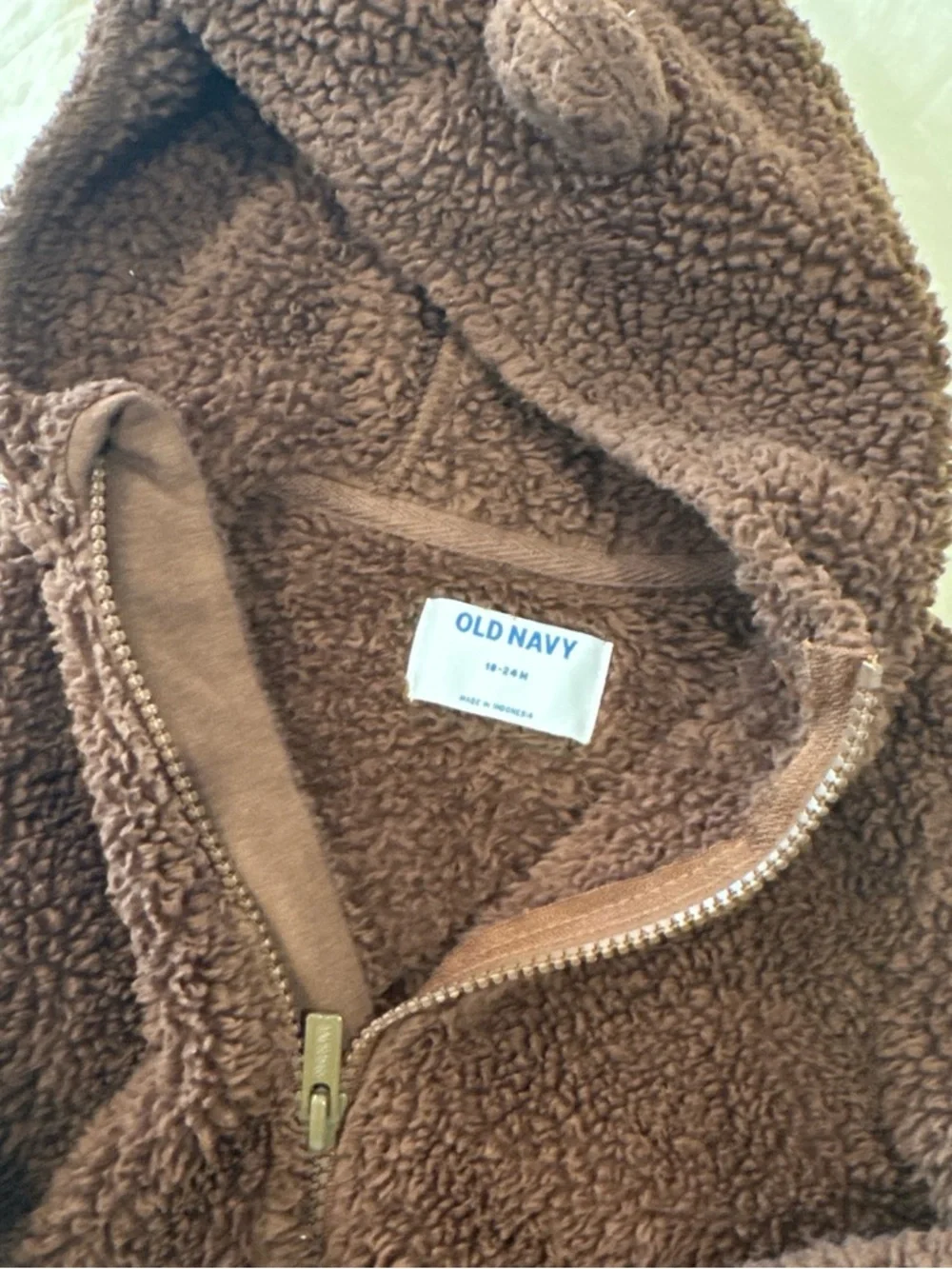 Old Navy baby tedding jacket size 18-24 months