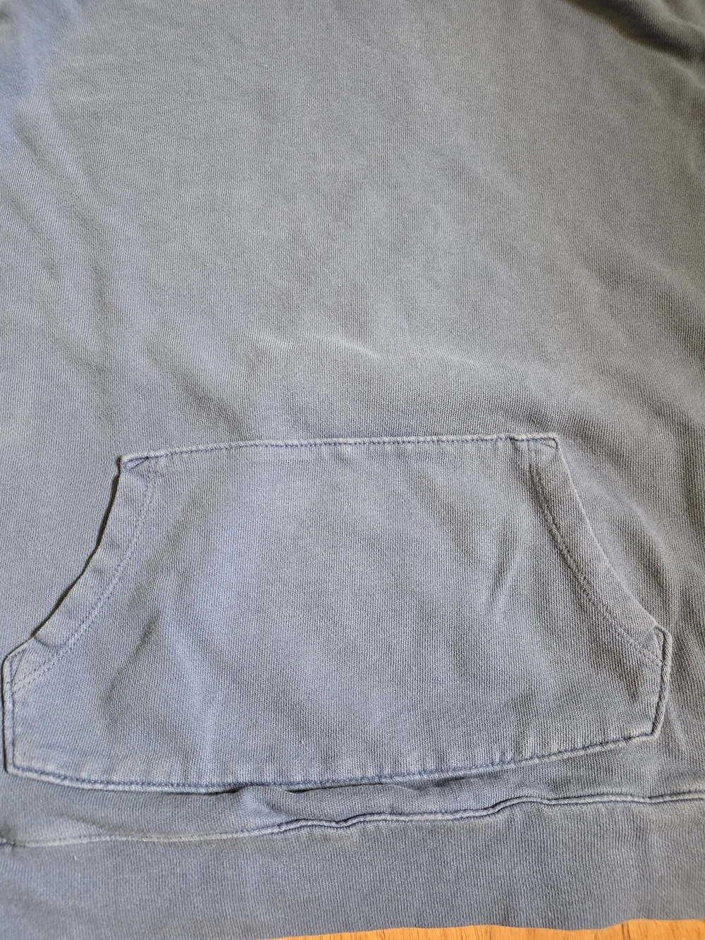 Old Navy Light Blue Hooded Pullover Sweatshirt