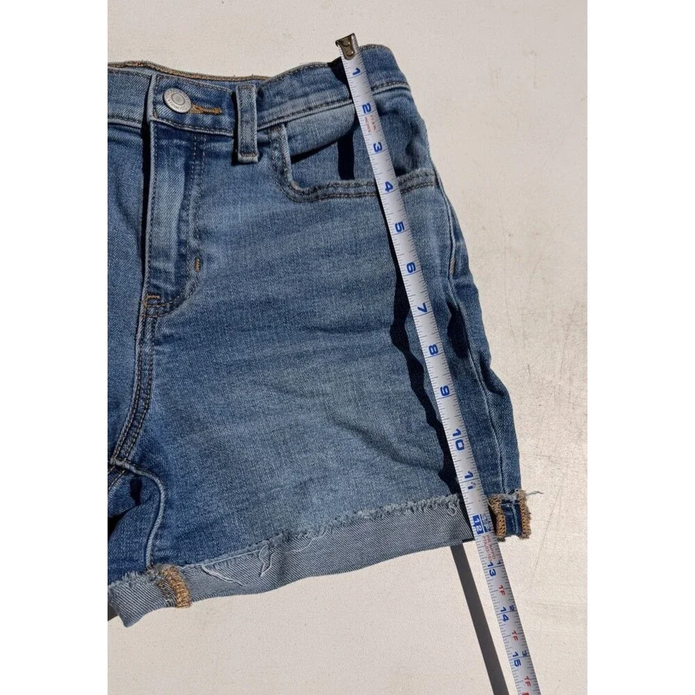2 Pairs Girls Old Navy Jean Shorts Size 14 c10