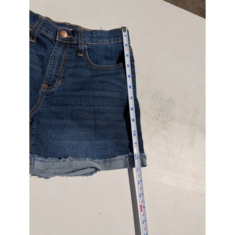2 Pairs Girls Old Navy Jean Shorts Size 14 c10