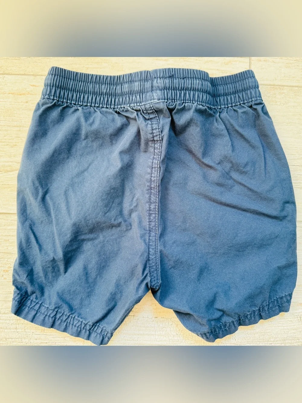 Old Navy Blue Elastic Waist Shorts with Drawstring