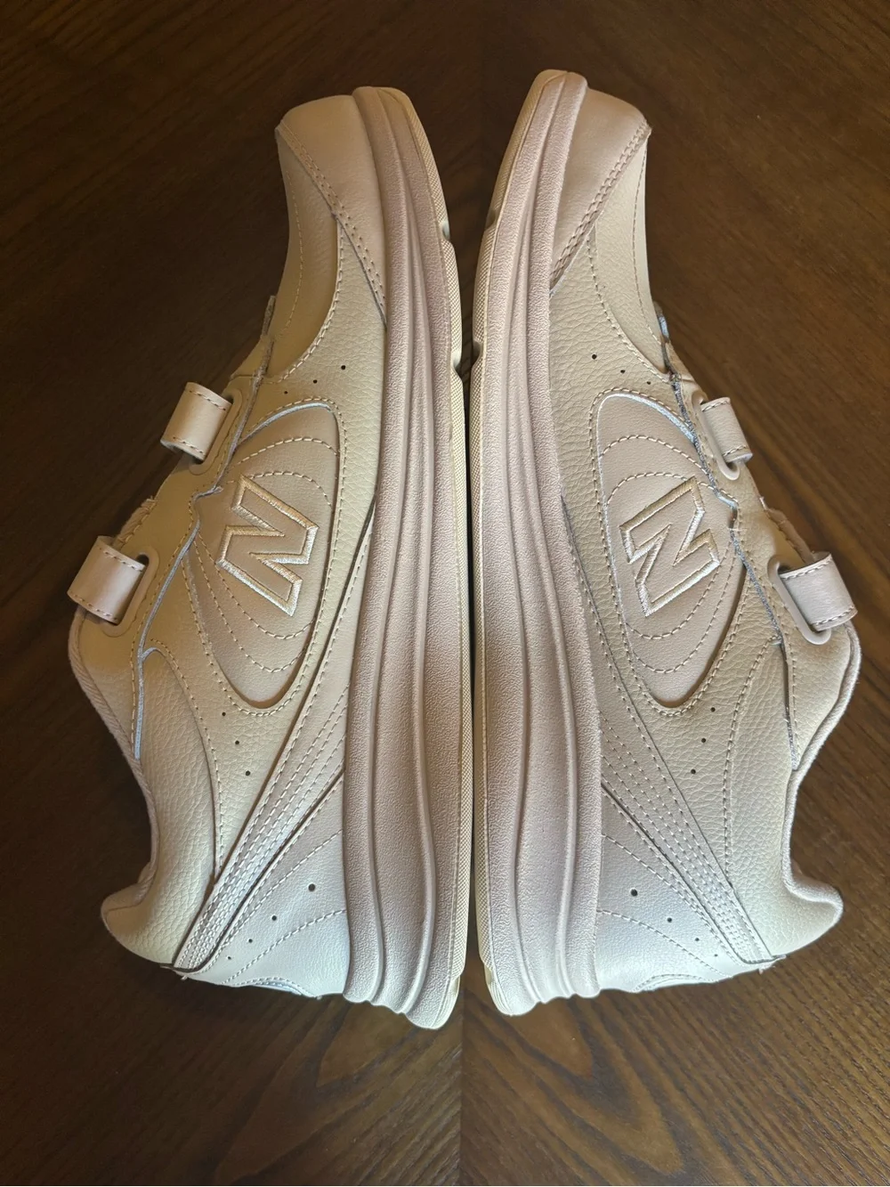 New Balance MW577VB Walking Shoes Men’s 11.5 4E Extra Wide Beige Velcro