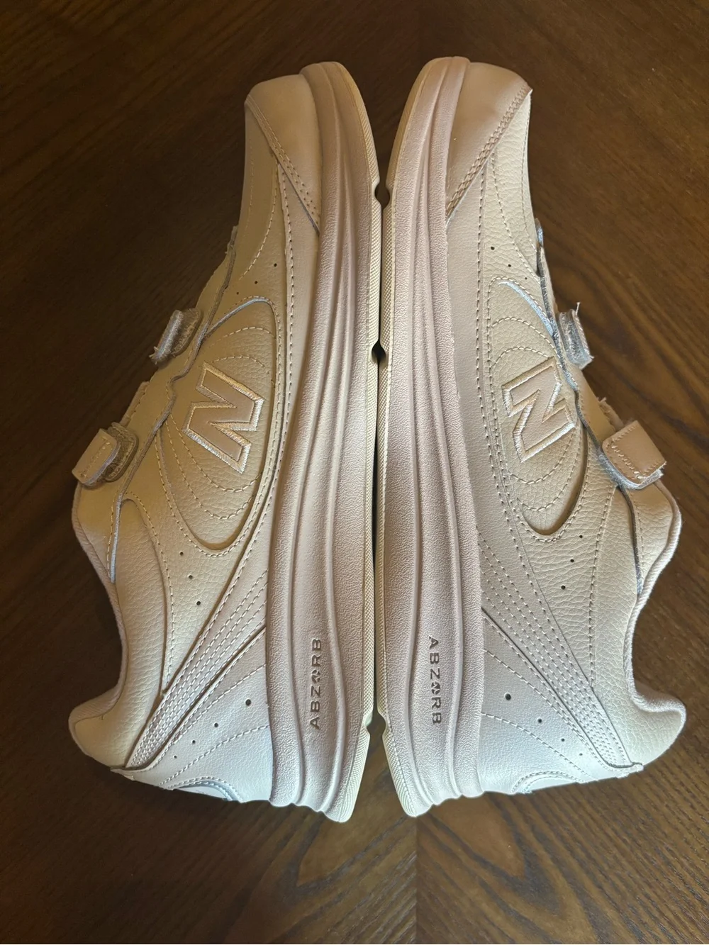 New Balance MW577VB Walking Shoes Men’s 11.5 4E Extra Wide Beige Velcro