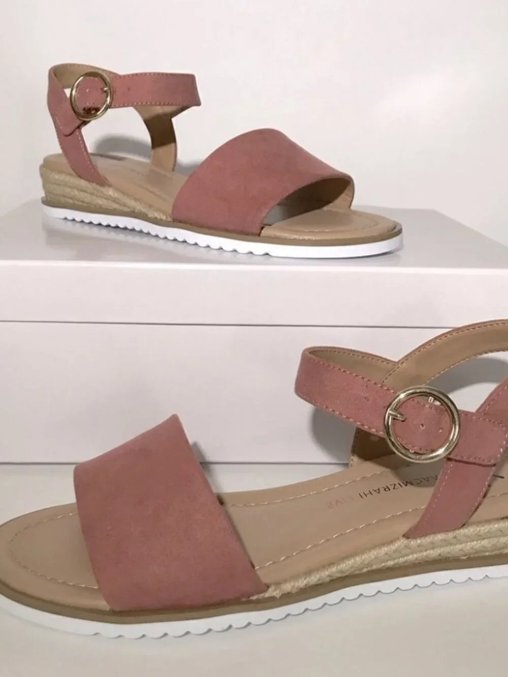 Isaac Mizrahi Live! Cassidy Wedge Sandal