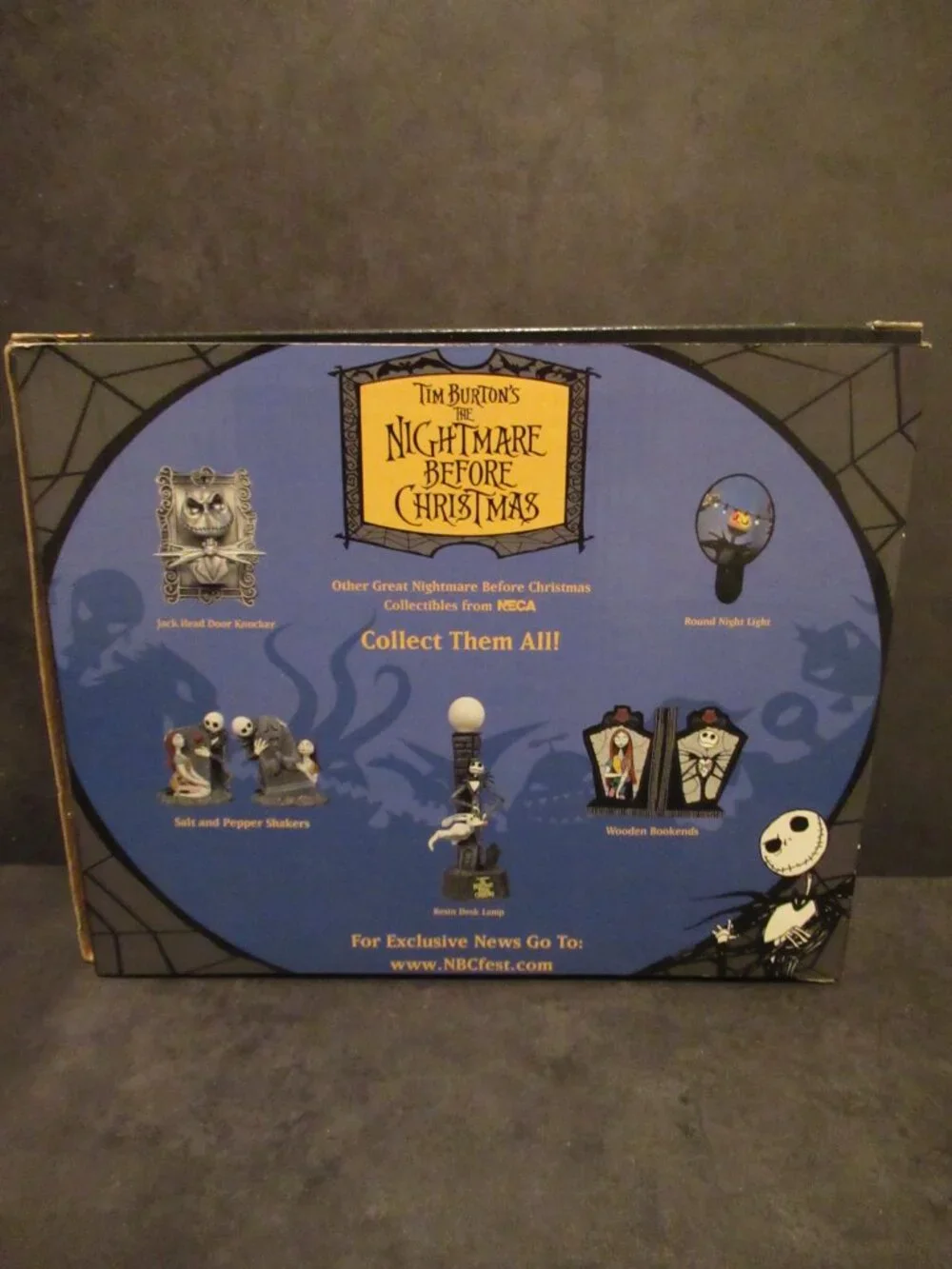 NIB VTG THE NIGHTMARE BEFORE CHRISTMAS JACK SKELLINGTON CANDLES Pack of 12
