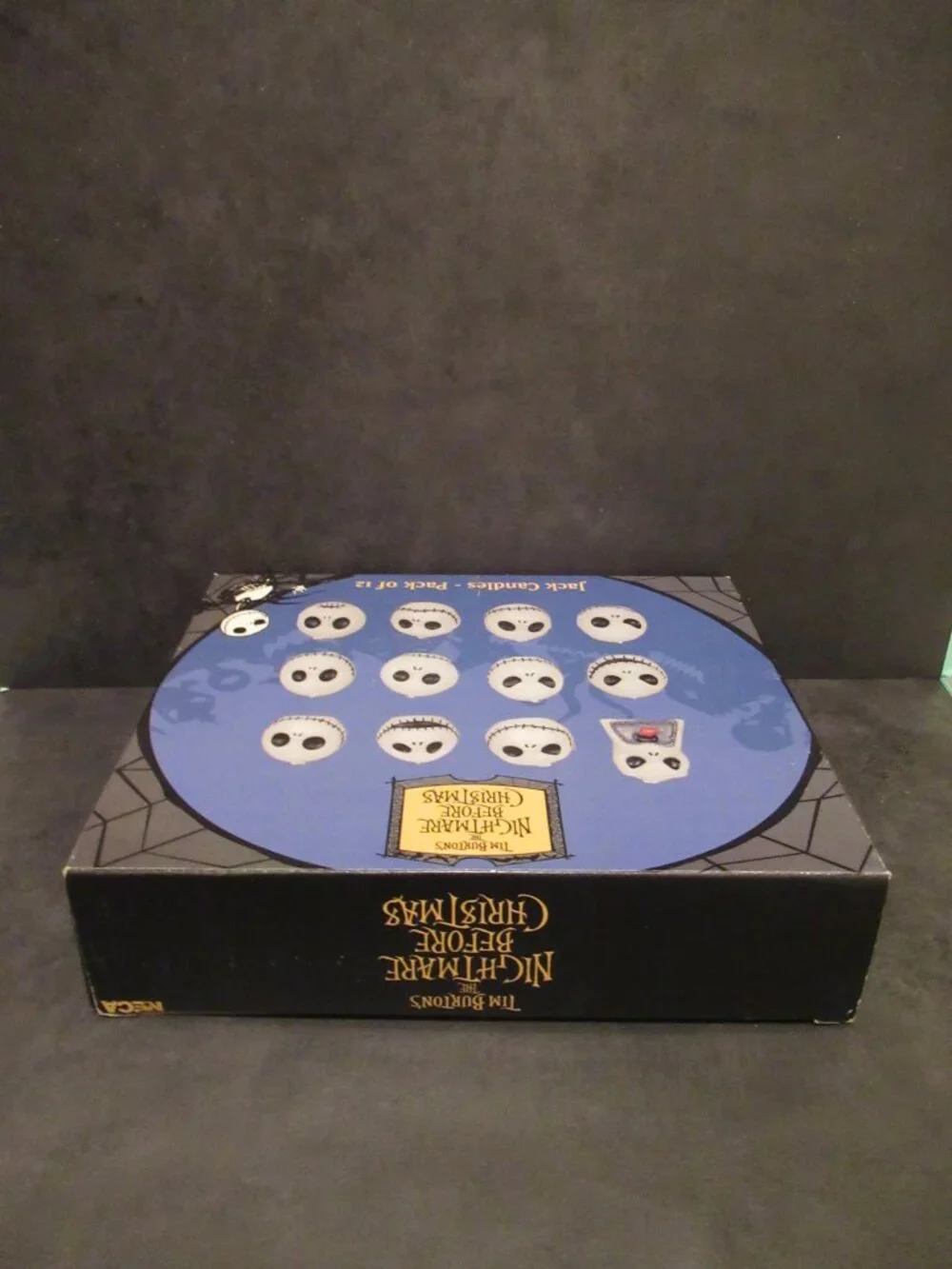 NIB VTG THE NIGHTMARE BEFORE CHRISTMAS JACK SKELLINGTON CANDLES Pack of 12