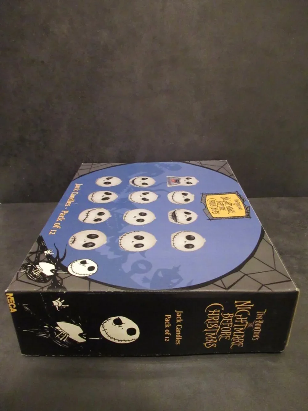 NIB VTG THE NIGHTMARE BEFORE CHRISTMAS JACK SKELLINGTON CANDLES Pack of 12