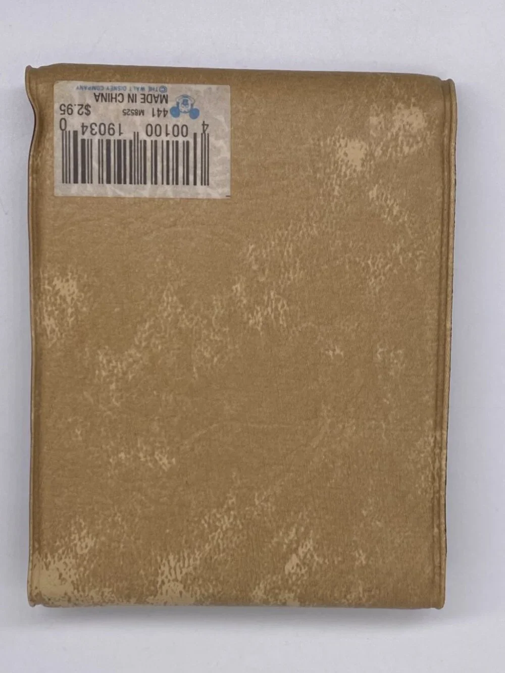 Disney Wallet Coin World Vinyl Mickey Mouse Snap Original Sales Sticker VTG