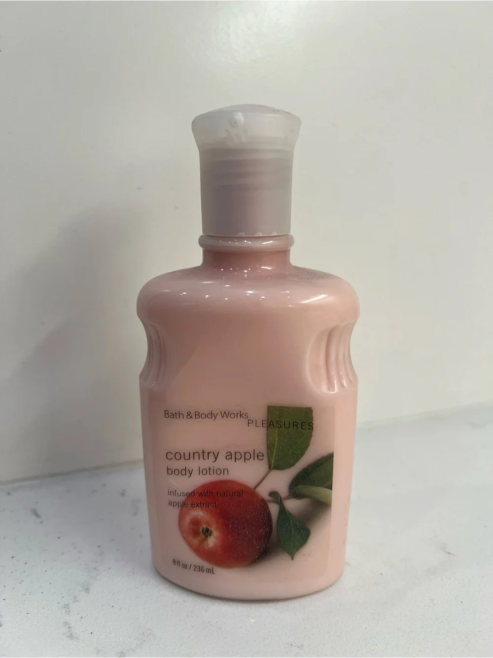 Bath & Body Works Pleasures Country Apple Body Lotion Retired Deadstock