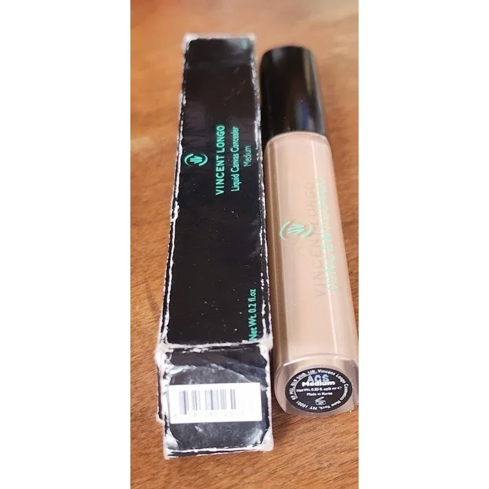 Vincent Longo Liquid Canvas Concealer Face Blemish Spot Conceal Shade Medium NIB
