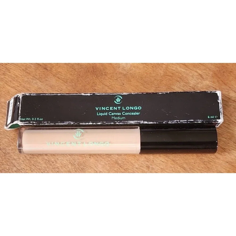 Vincent Longo Liquid Canvas Concealer Face Blemish Spot Conceal Shade Medium NIB