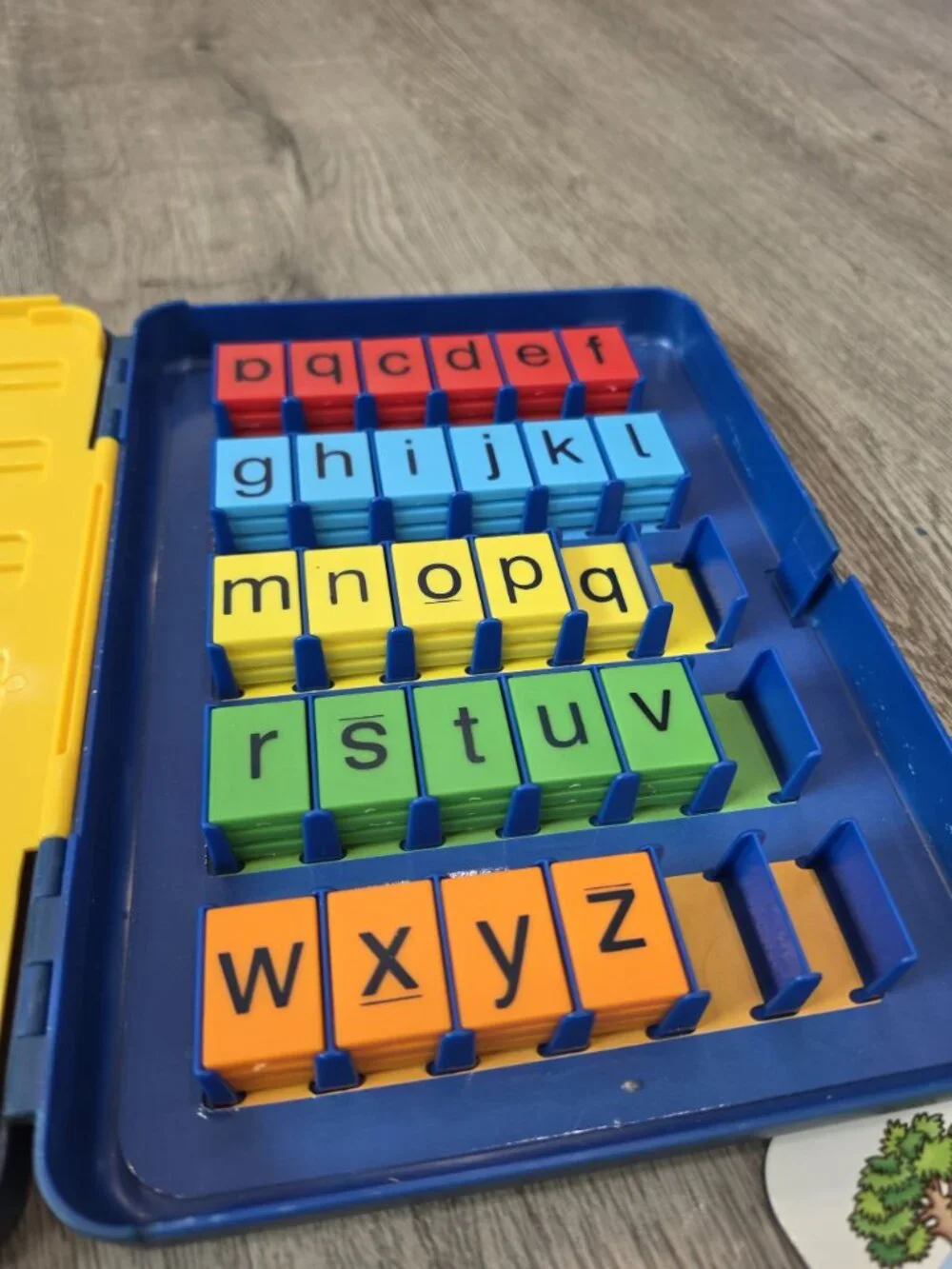 Cadaco Spell Time Educational Game With Alphabet Tiles & Activity Cards