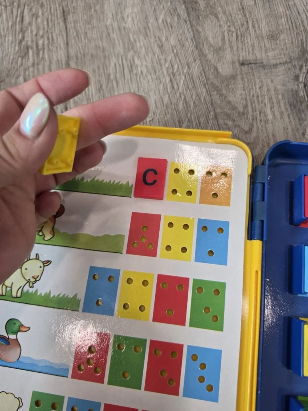 Cadaco Spell Time Educational Game With Alphabet Tiles & Activity Cards
