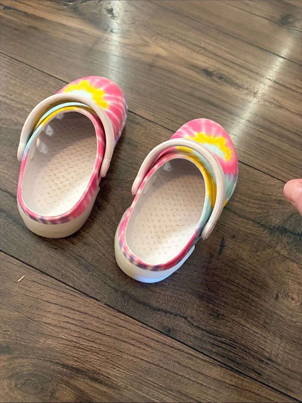 Girl's Stride Rite Water play croc style shoe - light up