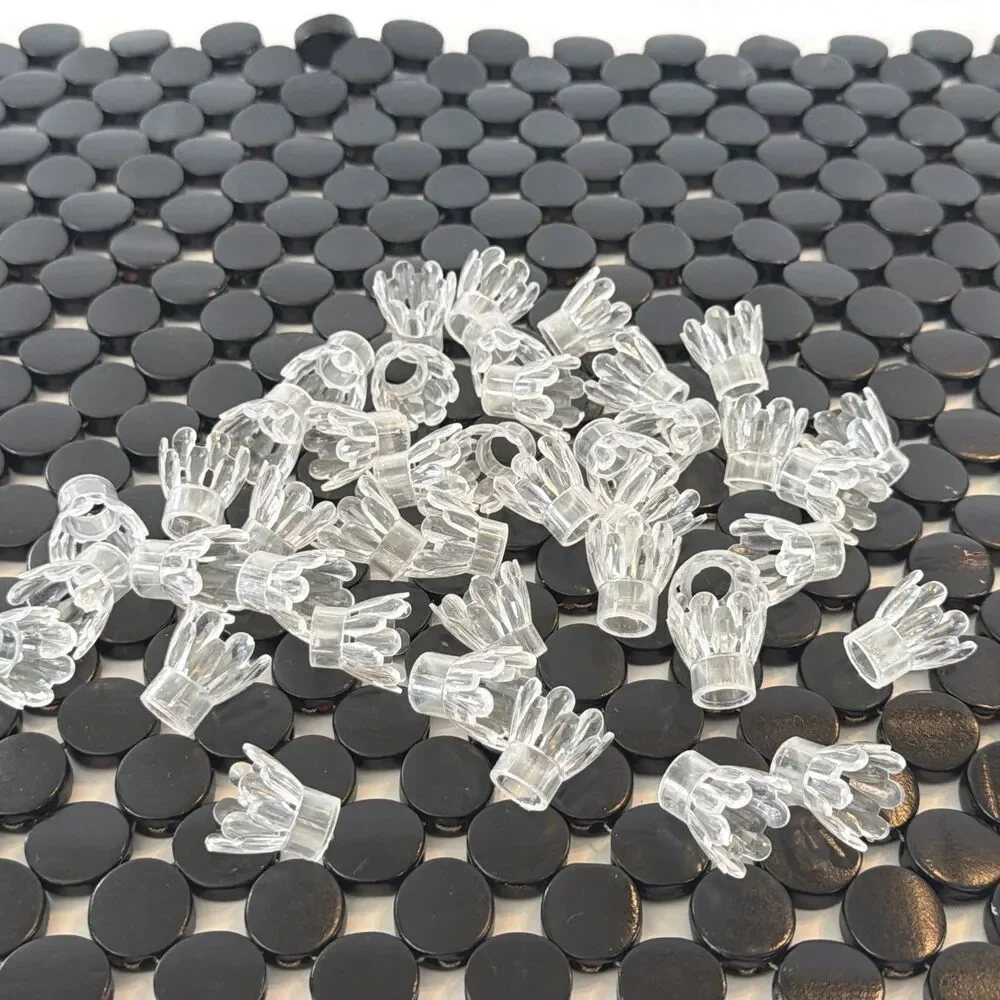 40 Vintage Christmas Floral Clear Light Reflectors Covers For Light Strand