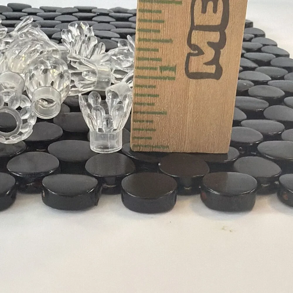 40 Vintage Christmas Floral Clear Light Reflectors Covers For Light Strand