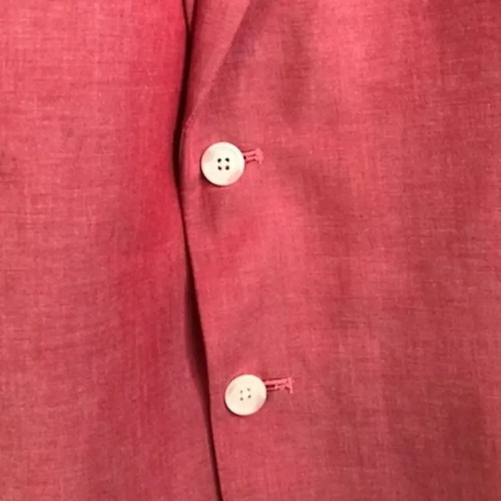 Croft & Barrow Sport Coat Jacket Blazer Mens 44R Red Classic Fit Country Club‎