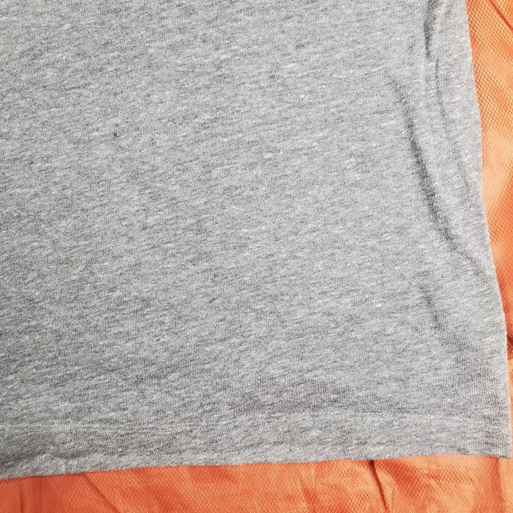 TRUE‎ RELIGION MENS VINTAGE T-SHIRT JERSEY SHORT SLEEVE CREW NECK GRAY SIZE XL