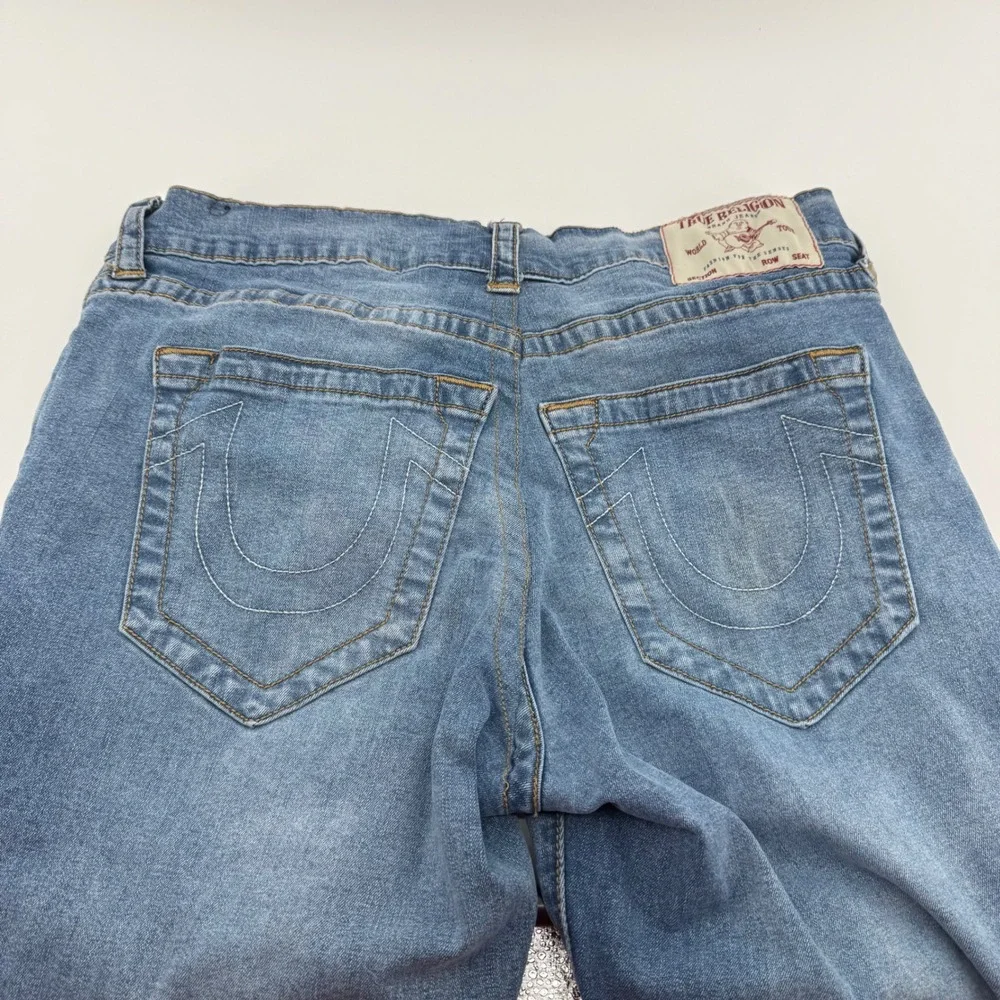 True Religion Rocco Skinny Jeans Mens 32 Blue Medium Wash Denim 50049-00