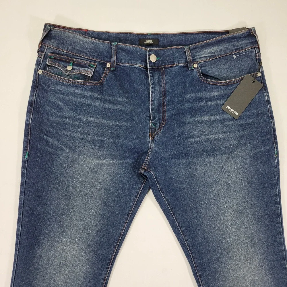 True Religion Men's Denim‎ Jeans ROCCO SN FLAP SKINNY Size 42 x 32