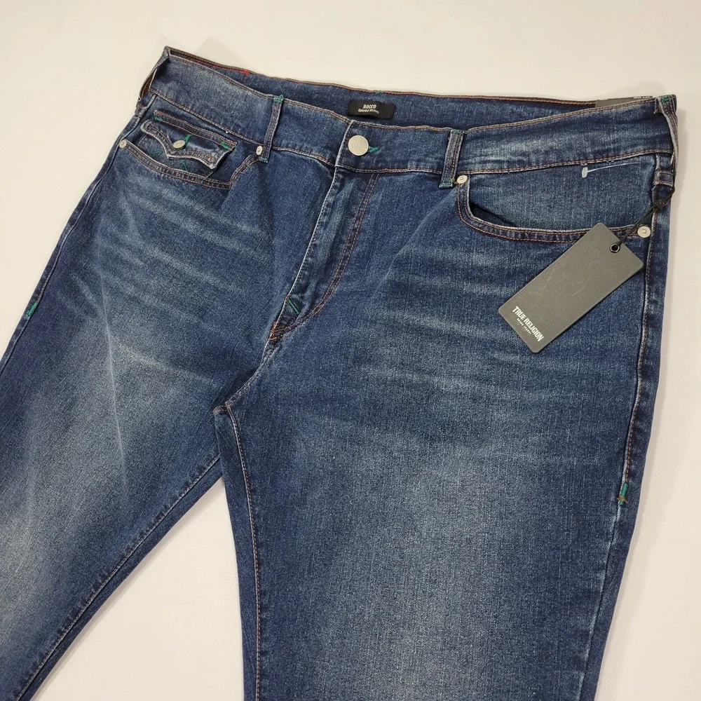 True Religion Men's Denim‎ Jeans ROCCO SN FLAP SKINNY Size 42 x 32