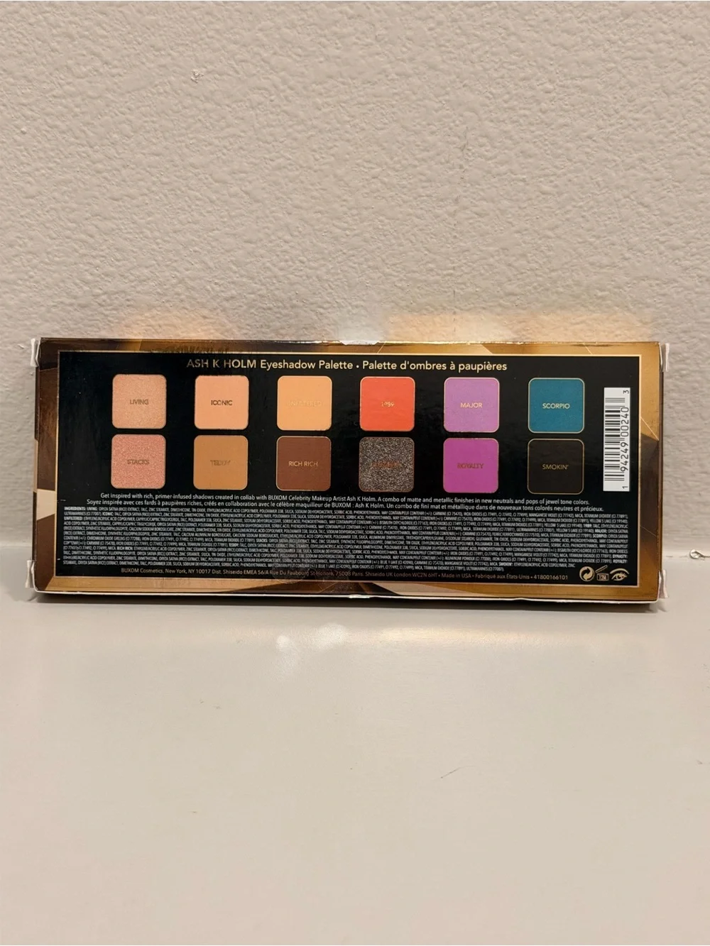 Buxom Metallic Gold Eyeshadow Palette