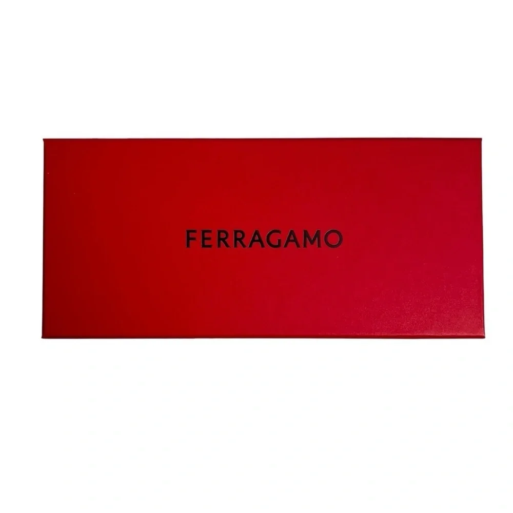 NWB Salvatore Ferragamo Brown Sunglasses Authentic Luxury Elegant Timeless