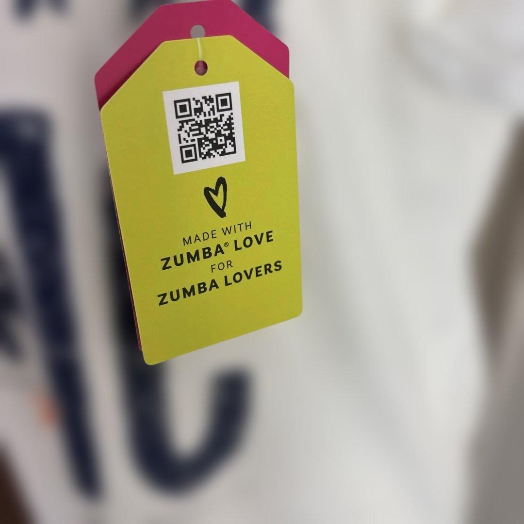 【New with tags】WEAR ZUMBA ZUMBA RHYTHM Crew Neck T-shirt XS