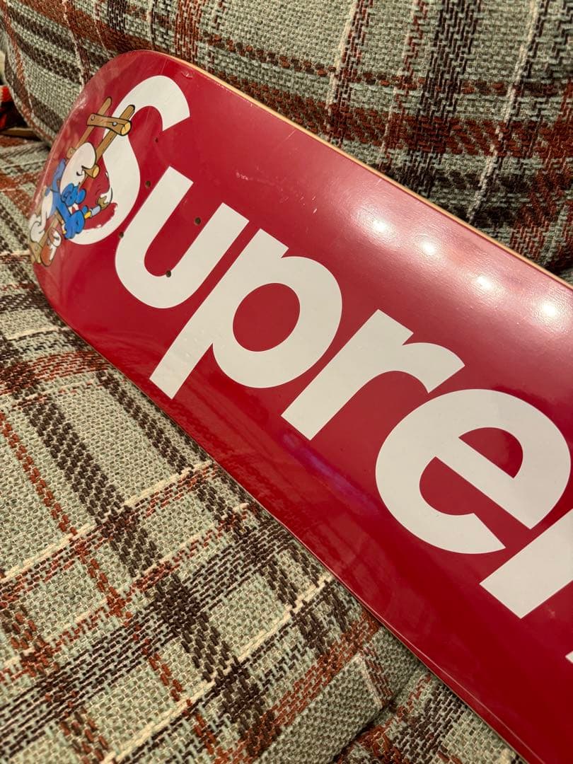 Supreme 20AW Smurfs Skateboard