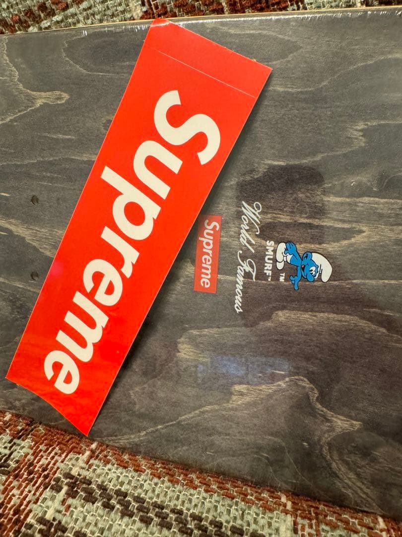Supreme 20AW Smurfs Skateboard