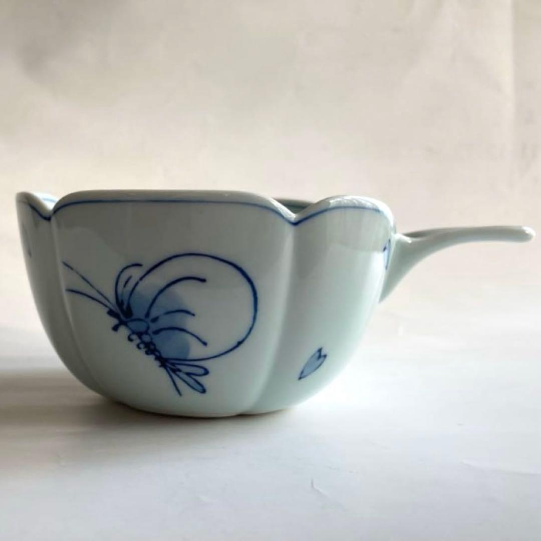 Arita Ware Kinsho-do ★ Dancing Butterfly Tonkotsu ★ With Spoon ★ Small Bowl ★ Pouring Pot ★ Dressing ★ Sauce Pot