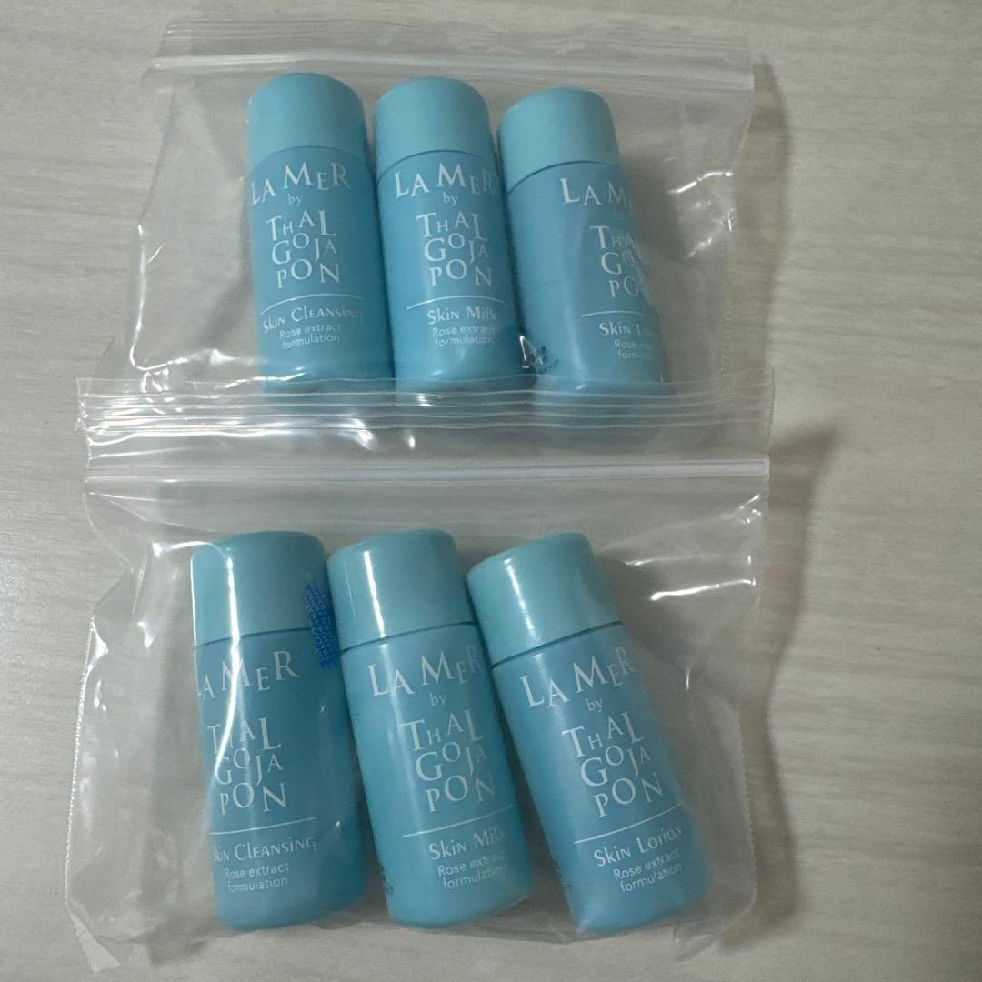 LA MER Skin Cleansing & Skin Milk & Skin Lotion Set (2 of each)