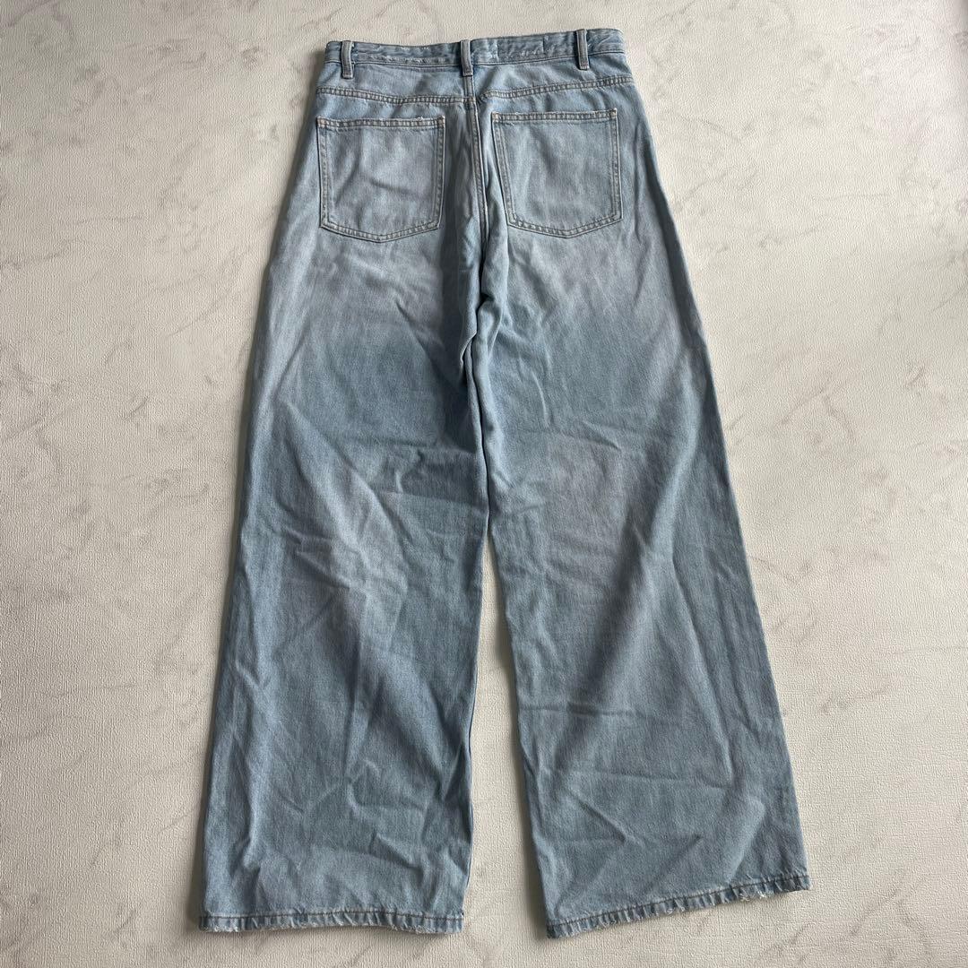 【Sold Out✨】ZARA Wide Baggy Pants Size 40 (M-L) Light Blue