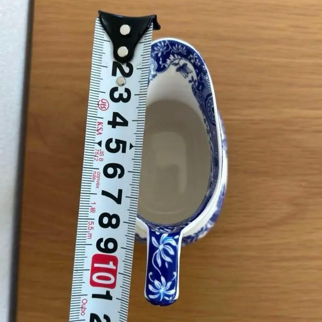 【Excellent Condition】Made in England Spode Blue Italian Creamer