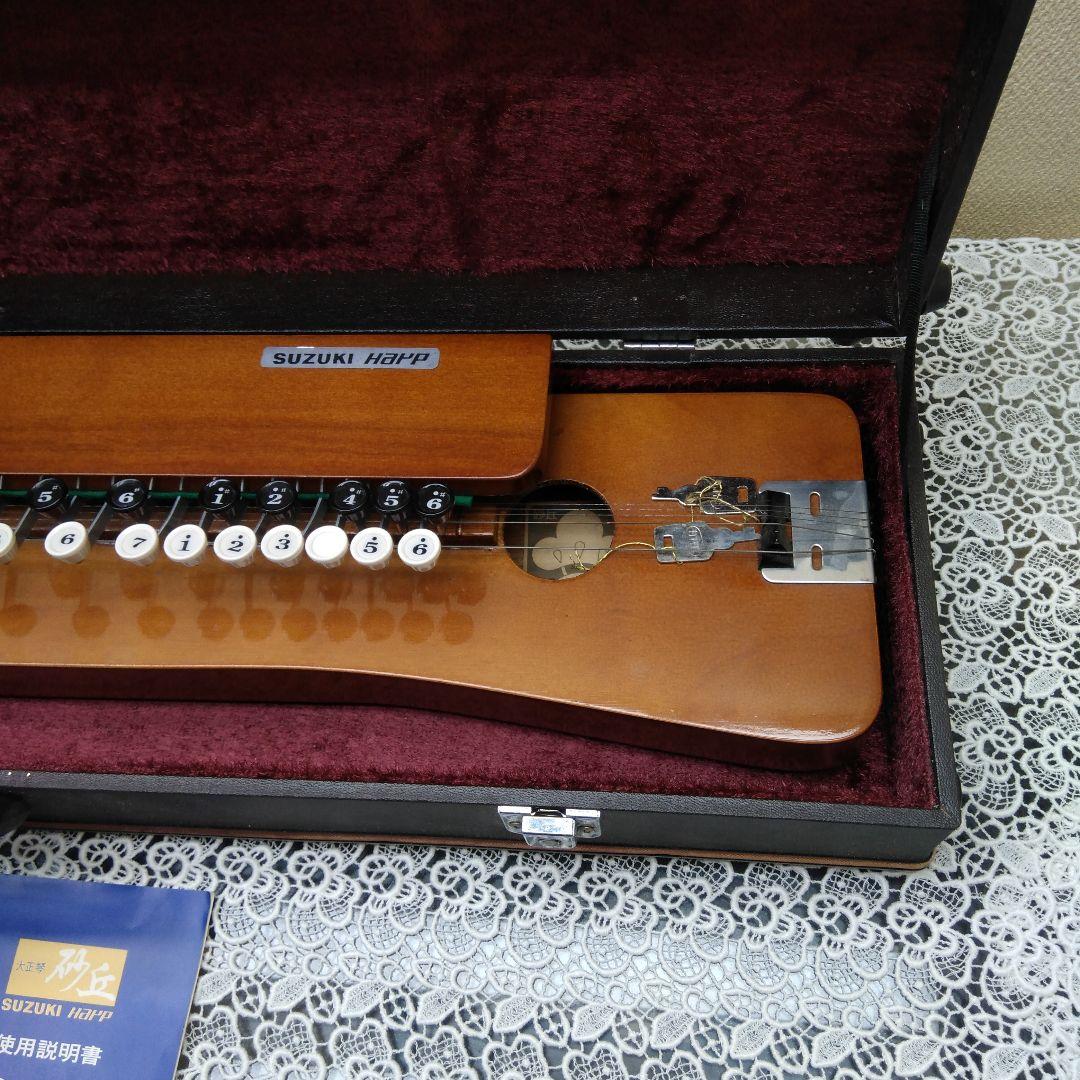 SUZUKI Taishōkotō with Luxurious Case, Wooden Taishōkotō, 5 Strings