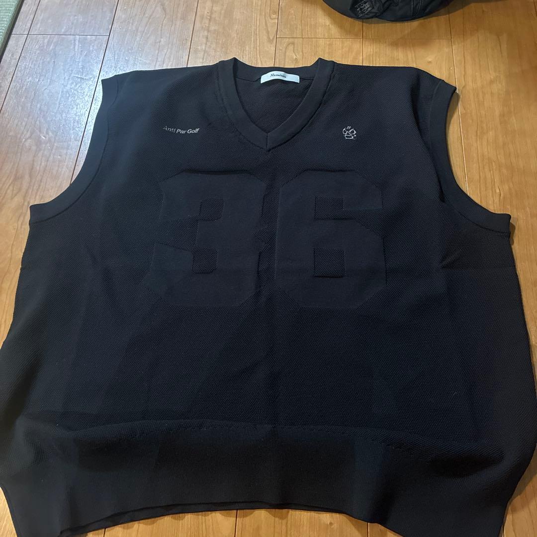 【Excellent Condition】Russeluno Black Vest Size 7 (3XL)