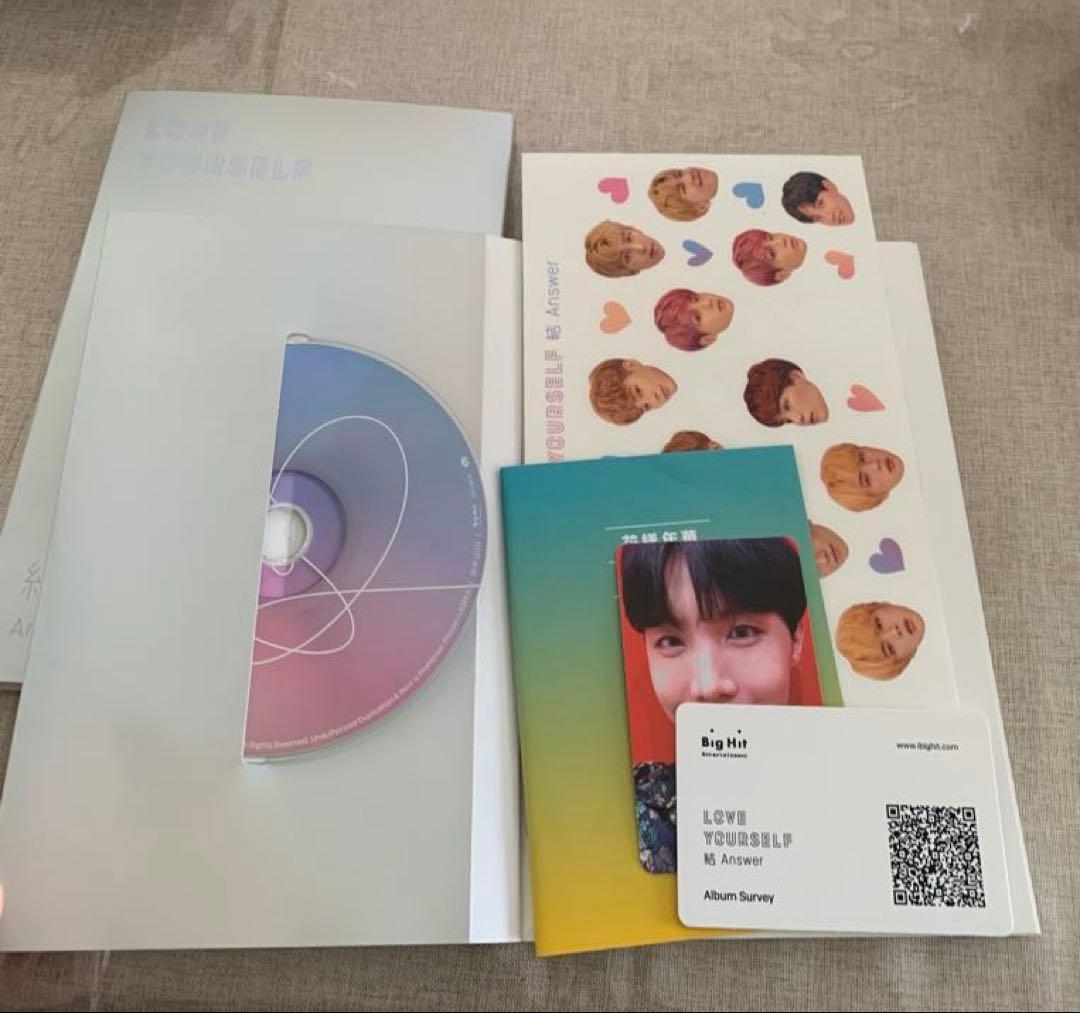 BTS CD and Album LOVE YOURSELF ~Answer~