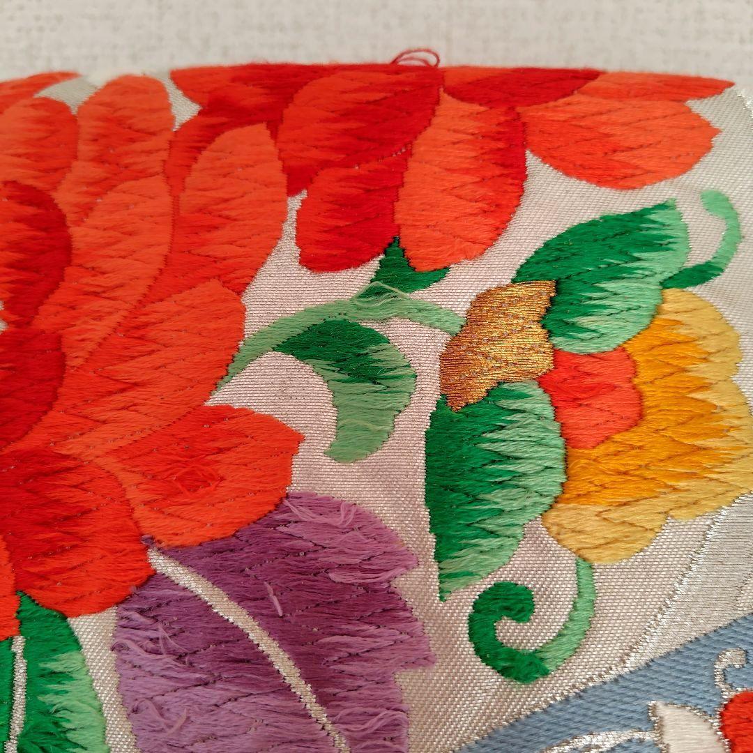 Koto Cover [Hō] Kimono Obi Yutan (Oil Sheet) Handmade Japanese Musical Instrument Pure Silk Fukuro Obi Ikuta-ryū Yamada-ryū
