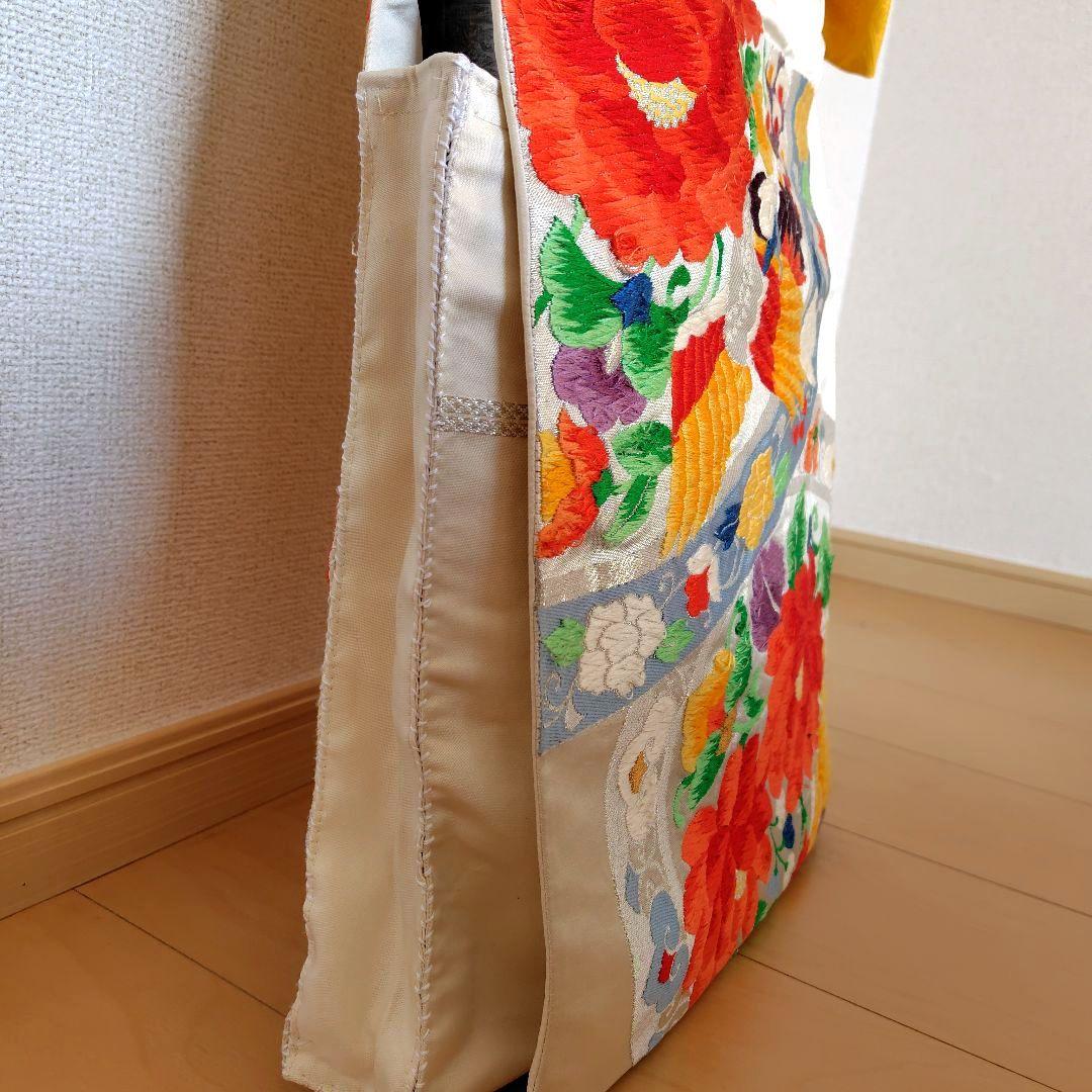 Koto Cover [Hō] Kimono Obi Yutan (Oil Sheet) Handmade Japanese Musical Instrument Pure Silk Fukuro Obi Ikuta-ryū Yamada-ryū