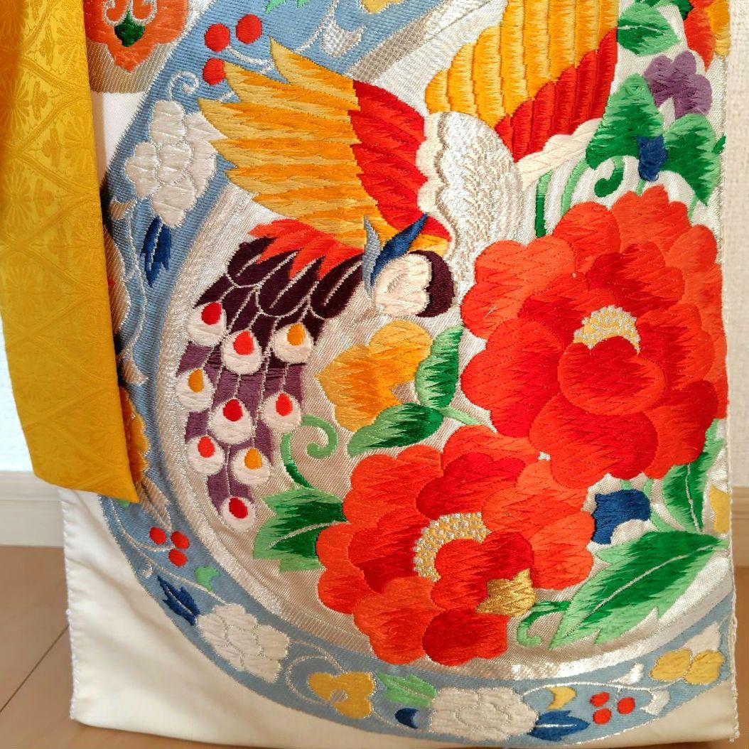 Koto Cover [Hō] Kimono Obi Yutan (Oil Sheet) Handmade Japanese Musical Instrument Pure Silk Fukuro Obi Ikuta-ryū Yamada-ryū