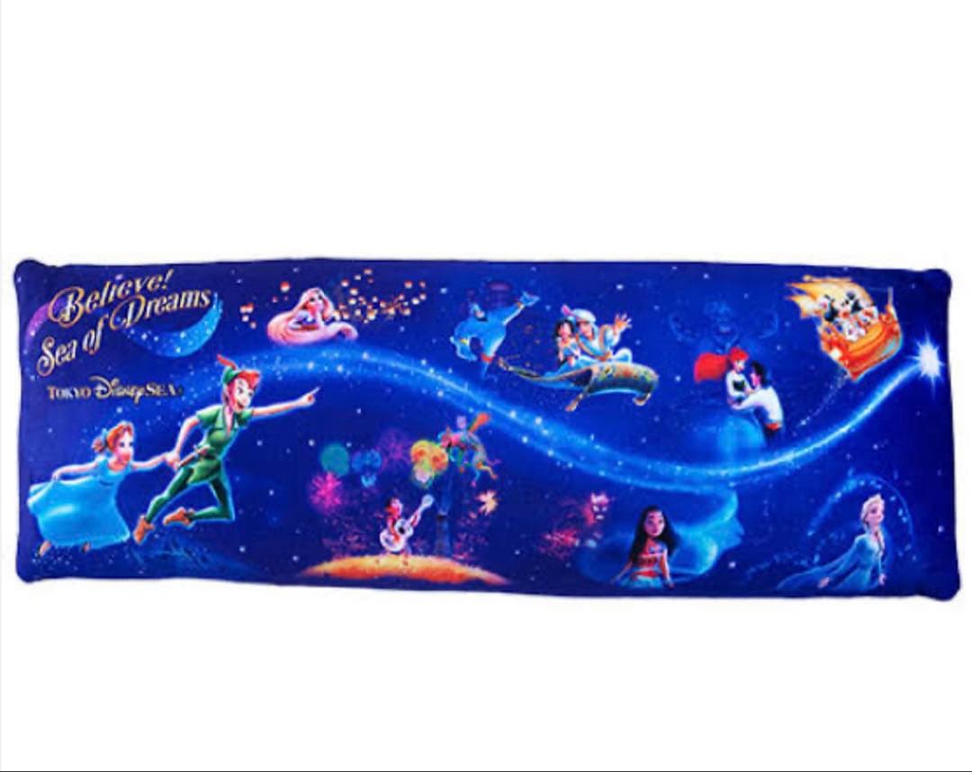 Disney Believe! Sea of Dreams Cushion Hug Pillow
