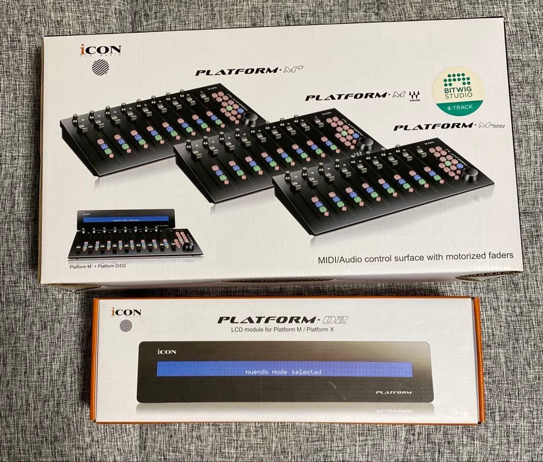 iCON PLATFORM M+ & PLATFORM D2 Physical Controller